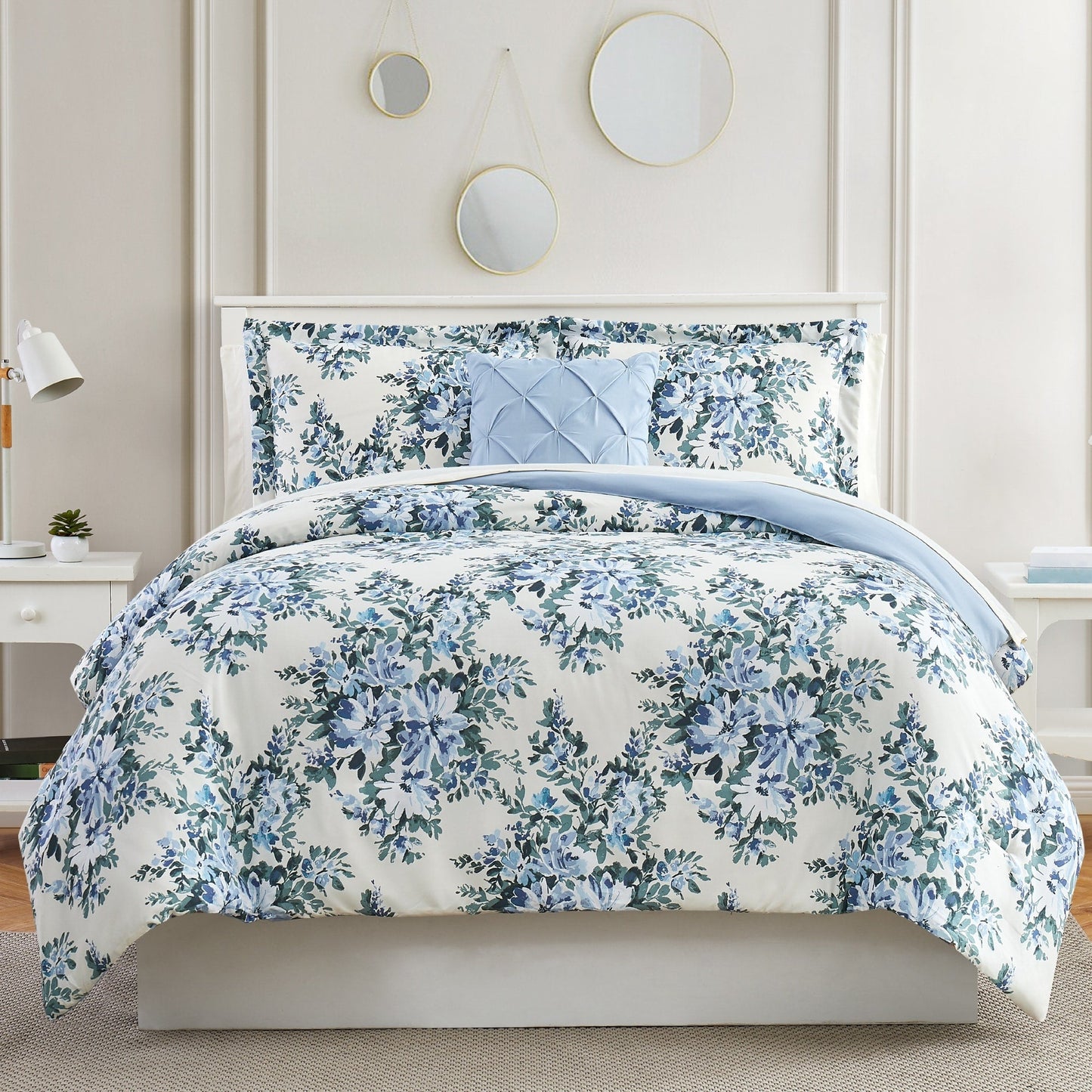 Modern Threads Kara 8-Piece Printed Complete Bed Set