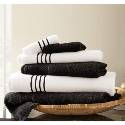 Modern Threads Quick Dry Stripe 6-piece Towel Set