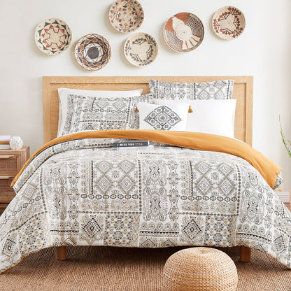 Modern Threads Tibet 8-Piece Printed Complete Bed Set
