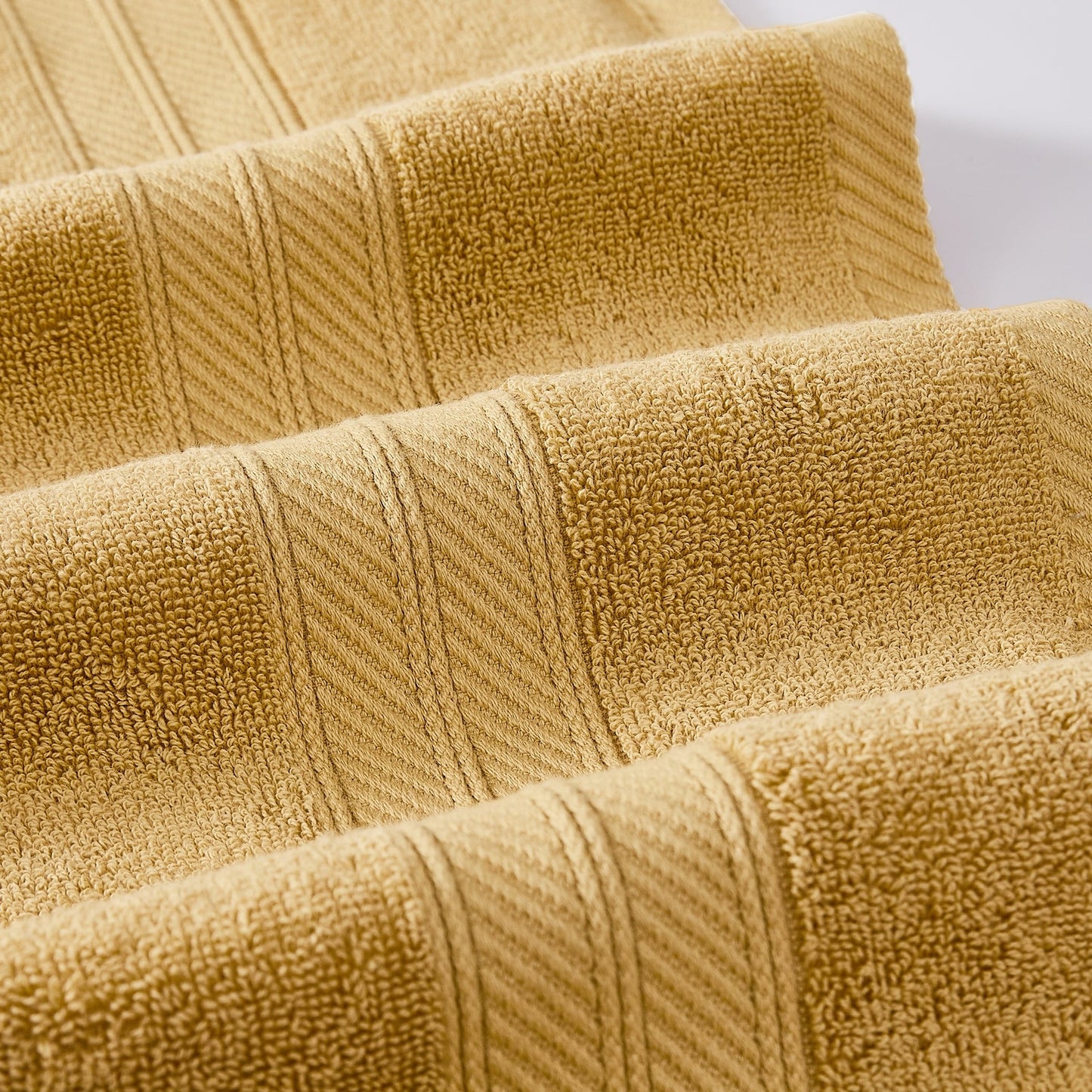 Modern Threads Trefoil Filigree 6 Piece Yarn Dyed Jacquard Towel Set