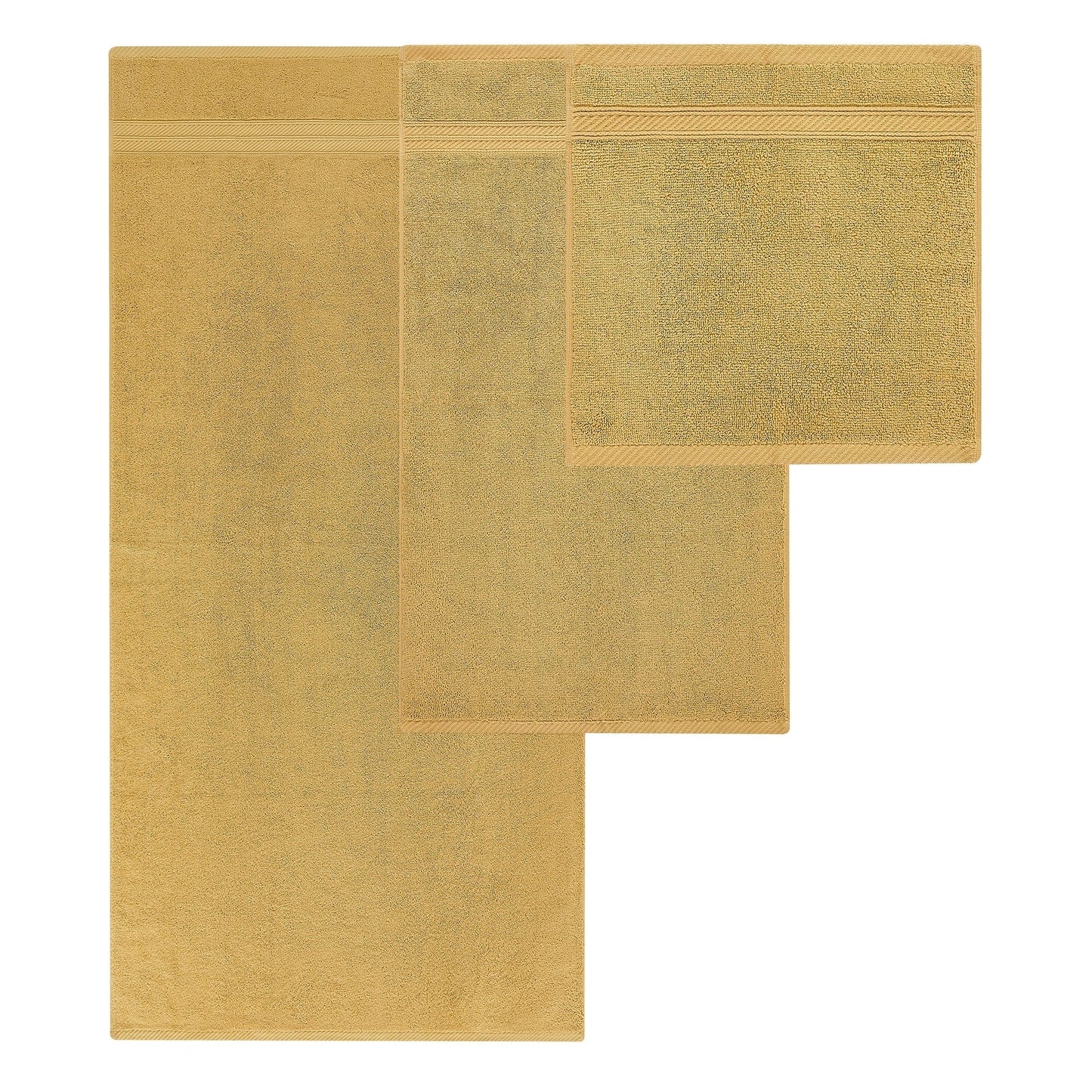 Modern Threads Trefoil Filigree 6 Piece Yarn Dyed Jacquard Towel Set