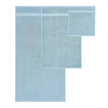 Modern Threads Trefoil Filigree 6 Piece Yarn Dyed Jacquard Towel Set