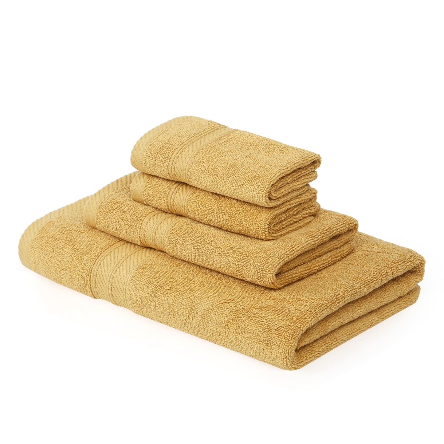 Modern Threads Trefoil Filigree 6 Piece Yarn Dyed Jacquard Towel Set