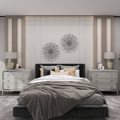 Abstract Metal Wall Decor