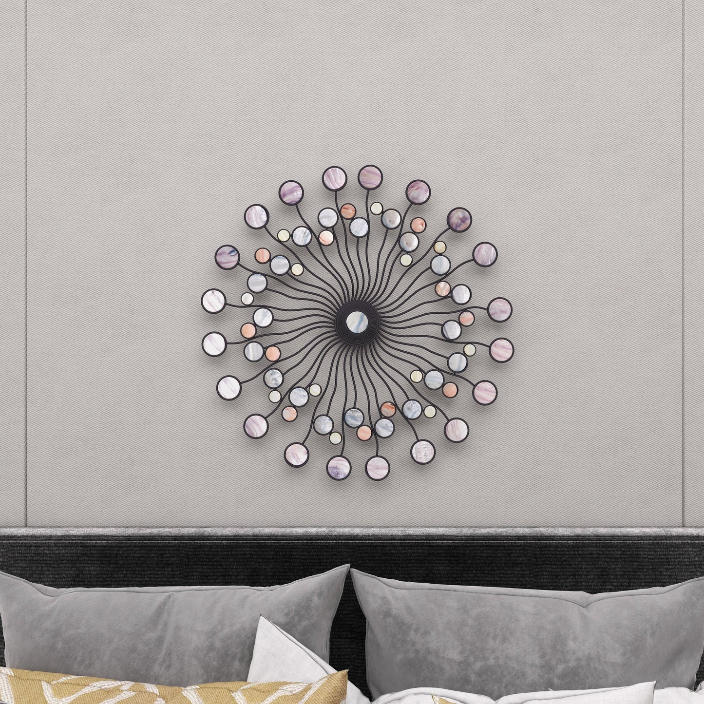 Abstract Metal Wall Decor