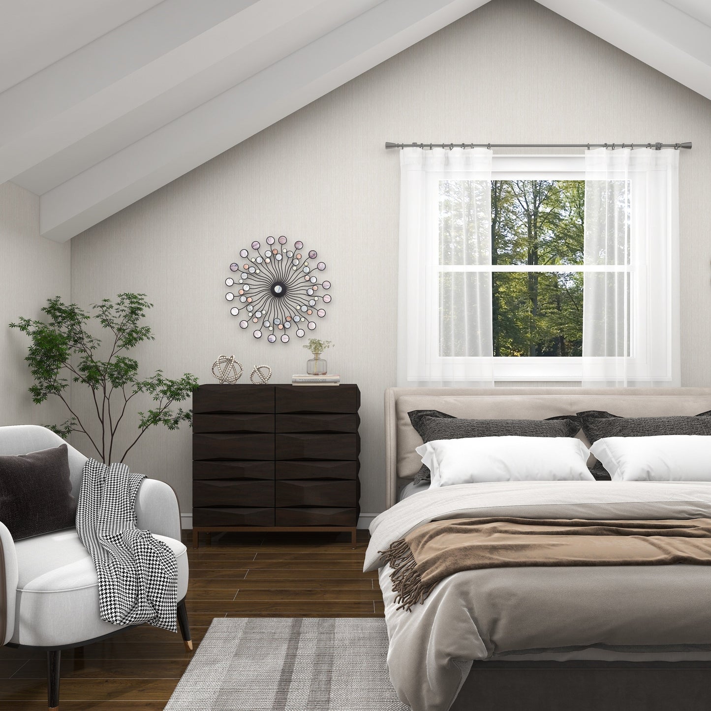 Abstract Metal Wall Decor