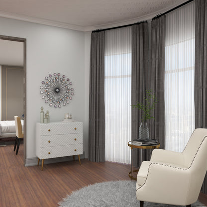 Abstract Metal Wall Decor