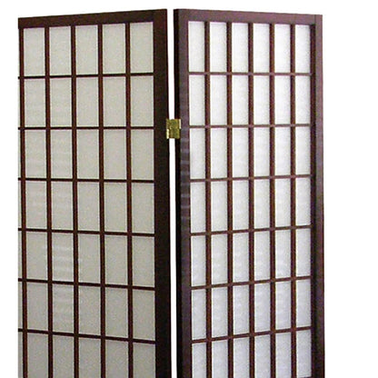 Multi Panel Natural Room Divider