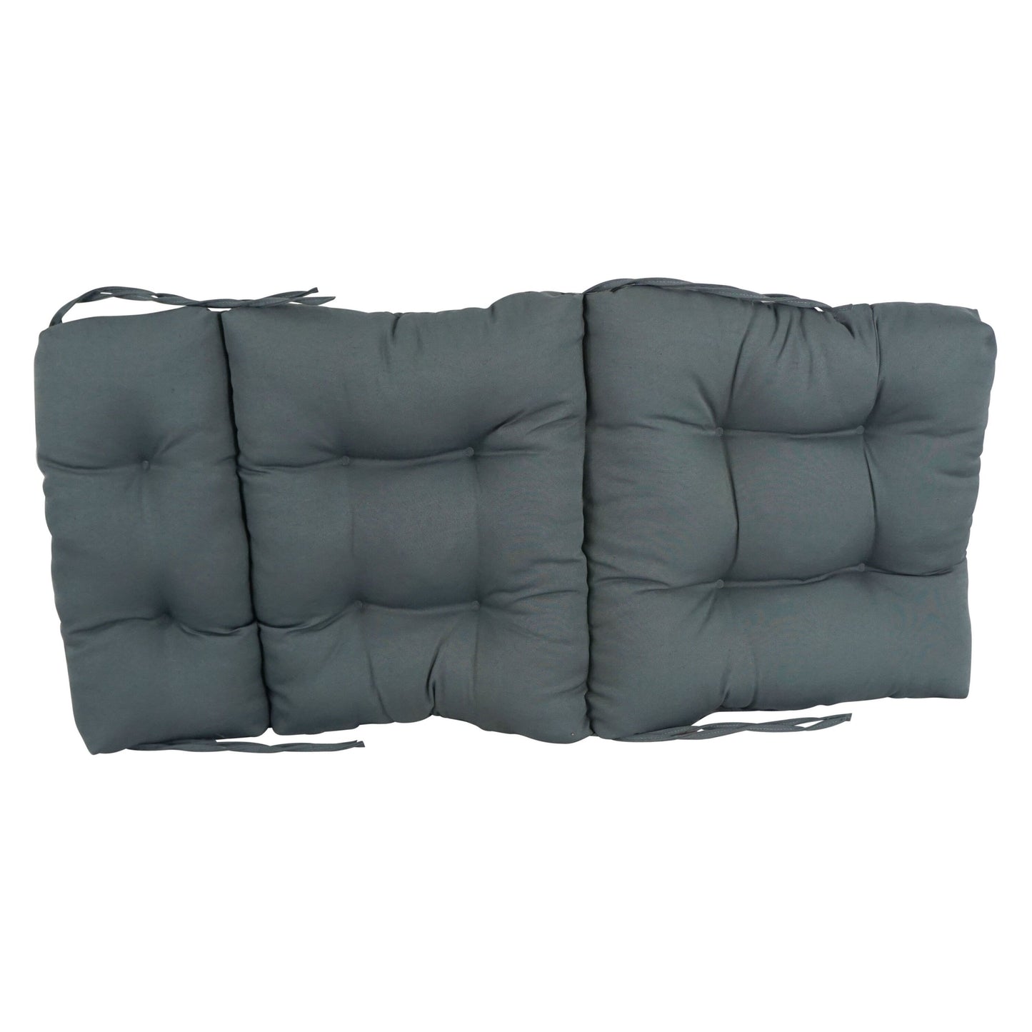Multi-Section Tufted Twill Seat/Back Chair Cushion (Multiple Sizes)