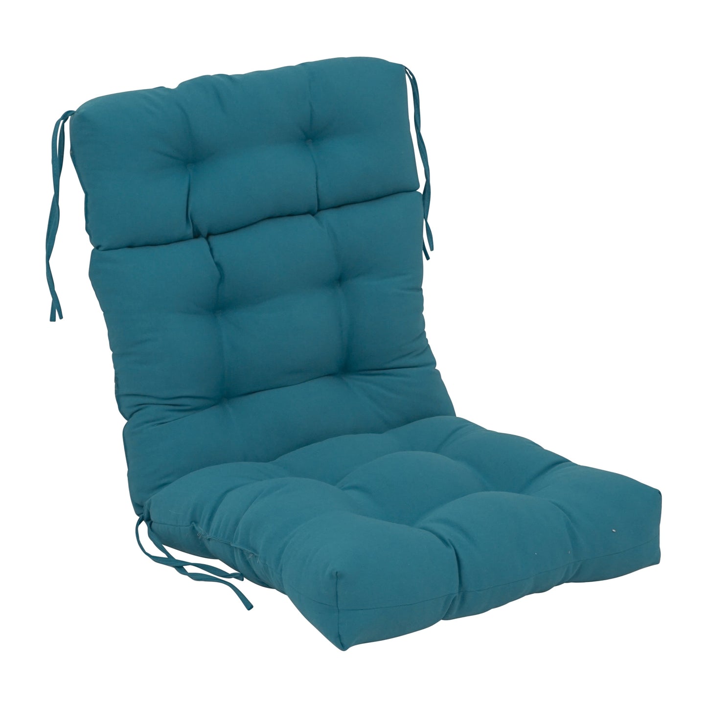 Multi-Section Tufted Twill Seat/Back Chair Cushion (Multiple Sizes)