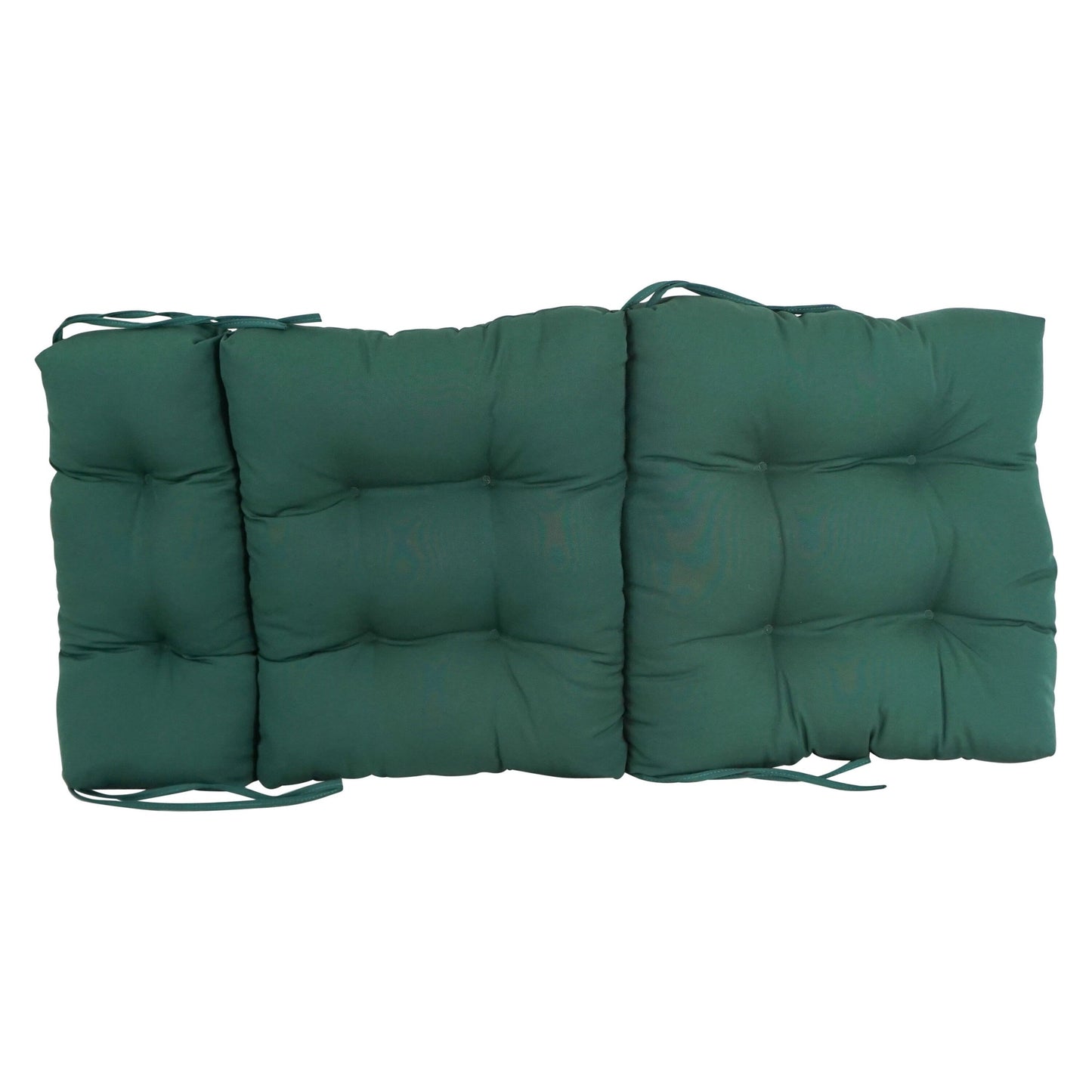 Multi-Section Tufted Twill Seat/Back Chair Cushion (Multiple Sizes)