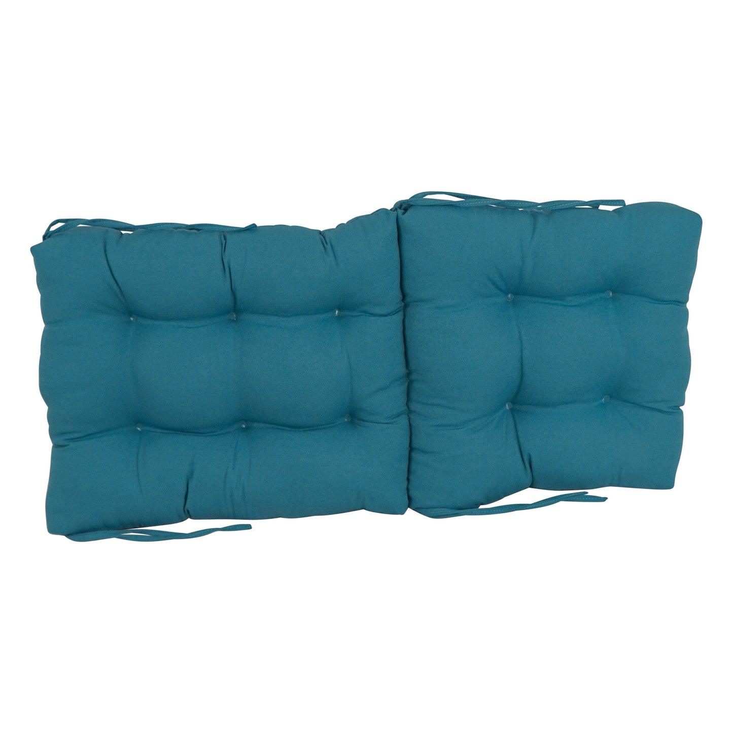 Multi-Section Tufted Twill Seat/Back Chair Cushion (Multiple Sizes)
