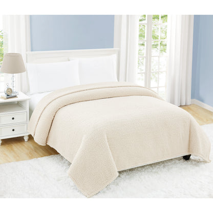 My World Cloud Sherpa Blanket