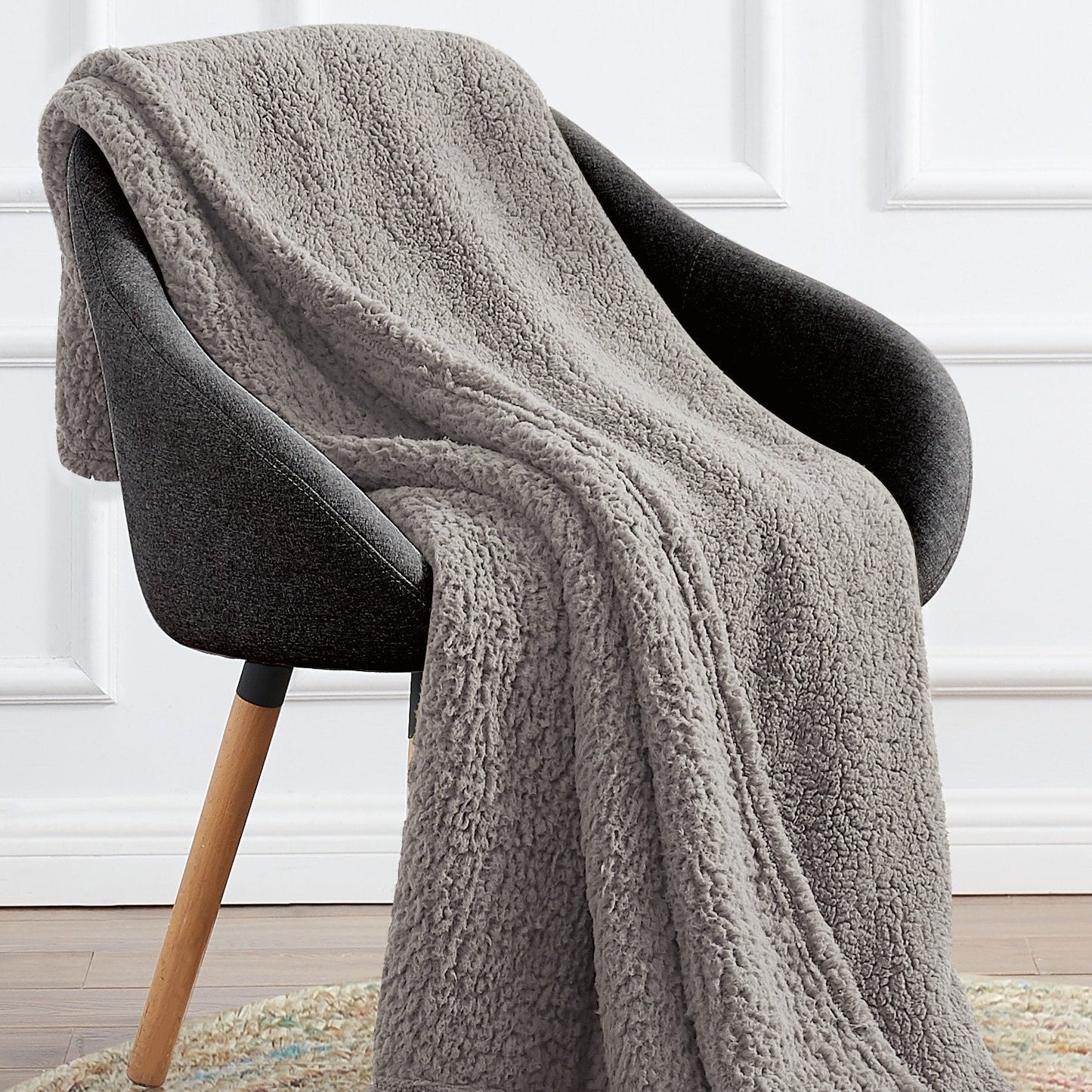 My World Cloud Sherpa Blanket