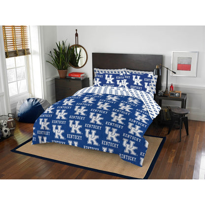 NCAA Rotary 7-piece Full Bed-in-a-Bag Set