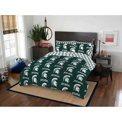 NCAA Rotary 7-piece Full Bed-in-a-Bag Set