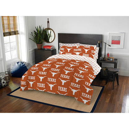 NCAA Rotary 7-piece Full Bed-in-a-Bag Set