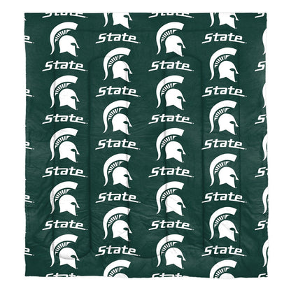 NCAA Rotary 7-piece Full Bed-in-a-Bag Set