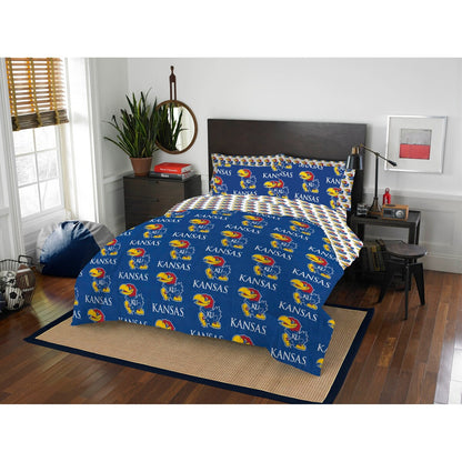 NCAA Rotary 7-piece Full Bed-in-a-Bag Set