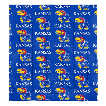 NCAA Rotary 7-piece Full Bed-in-a-Bag Set