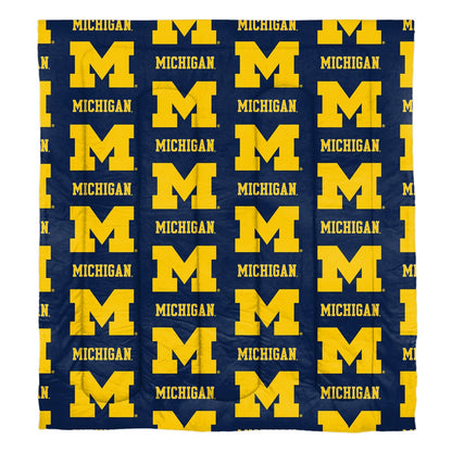 NCAA Rotary 7-piece Full Bed-in-a-Bag Set