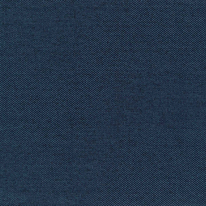 Dylan divano a 3 sedute con pouf estraibile poggiapiedi in tessuto simil cotone impermeabile T13 blu