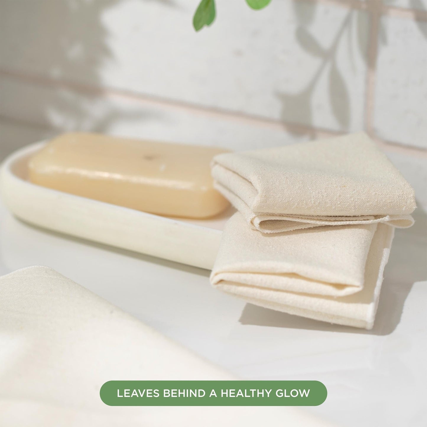 NIGHT Silk Exfoliating Washcloth 2 Piece Set