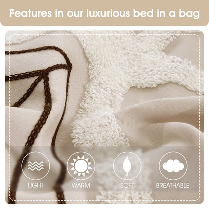 Nanshing Corina 7 Piece Terry Embroidery Comforter Set