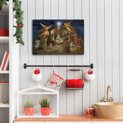 Nativity-Premium Gallery Wrapped Canvas - Ready to Hang