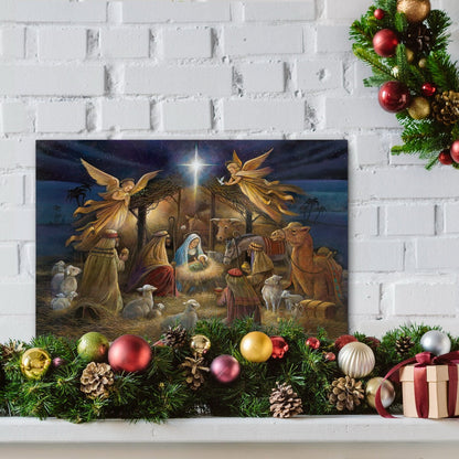 Nativity-Premium Gallery Wrapped Canvas - Ready to Hang
