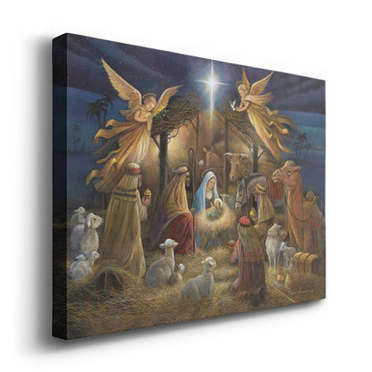 Nativity-Premium Gallery Wrapped Canvas - Ready to Hang