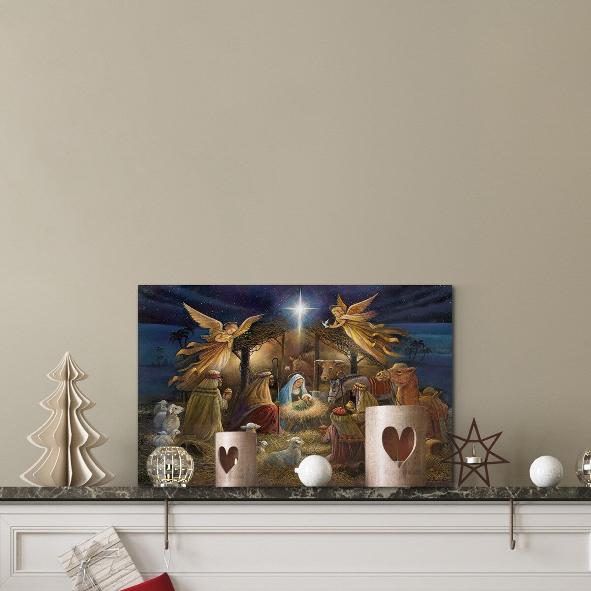 Nativity-Premium Gallery Wrapped Canvas - Ready to Hang