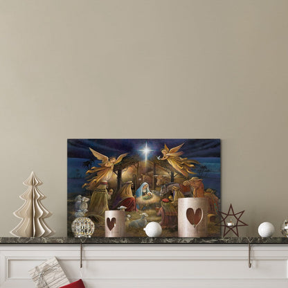 Nativity-Premium Gallery Wrapped Canvas - Ready to Hang