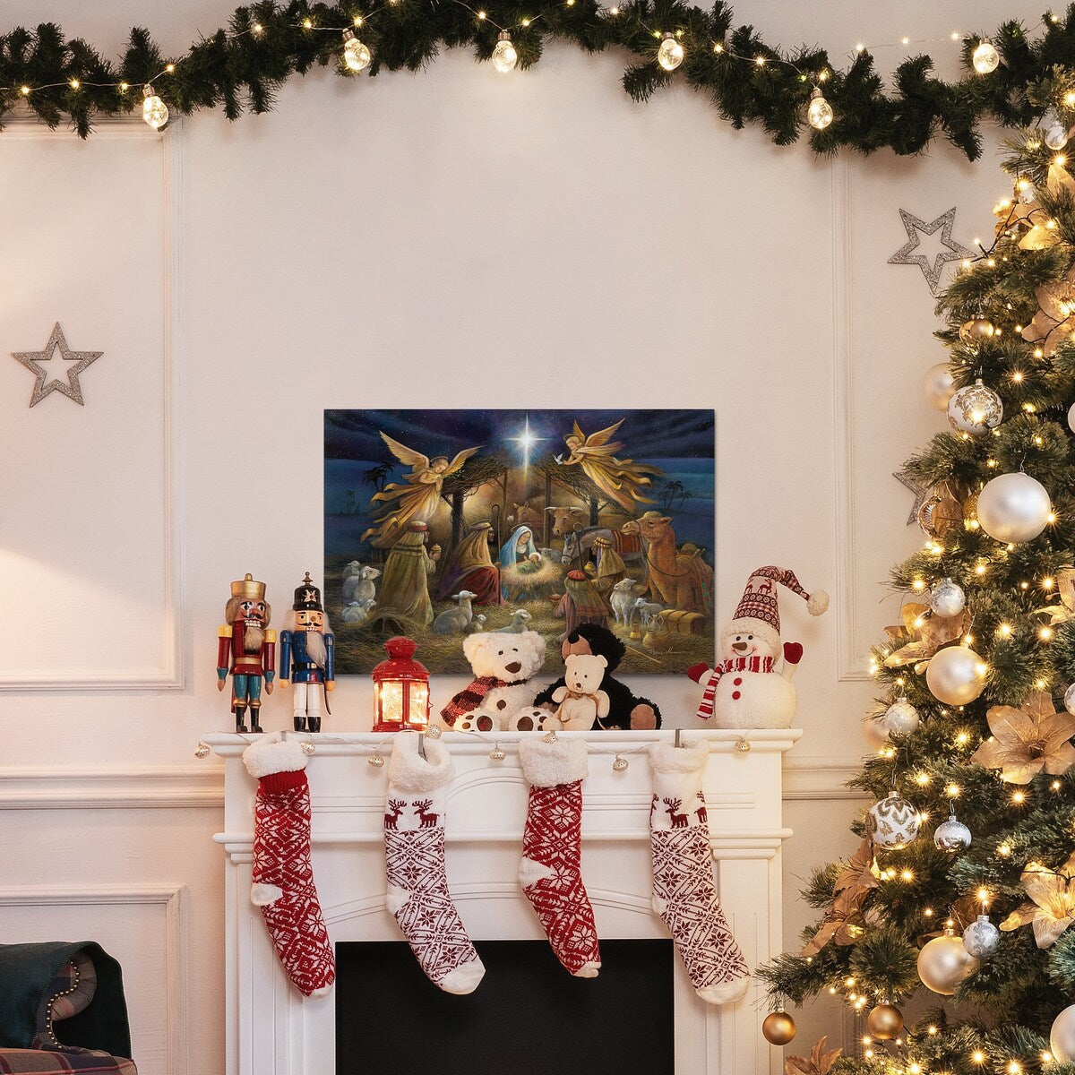 Nativity-Premium Gallery Wrapped Canvas - Ready to Hang