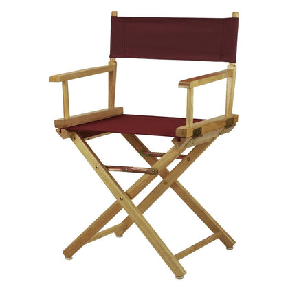 Natural Frame 18-inch Director's Chair