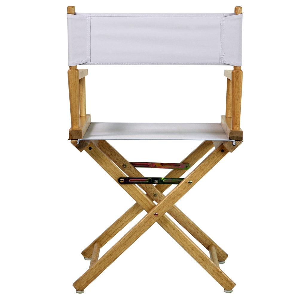 Natural Frame 18-inch Director's Chair