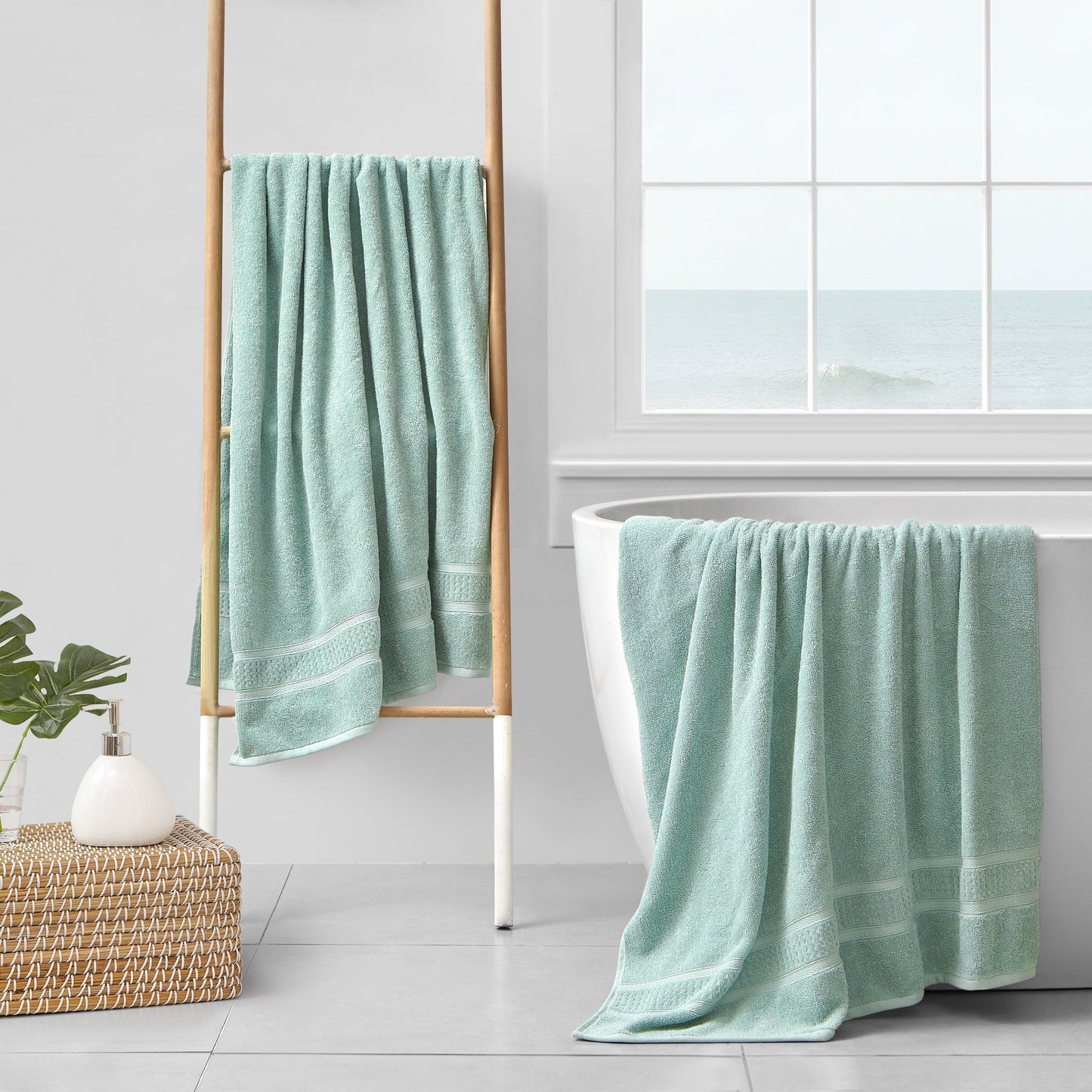 Nautica Oceane Solid Wellness Towel Collection