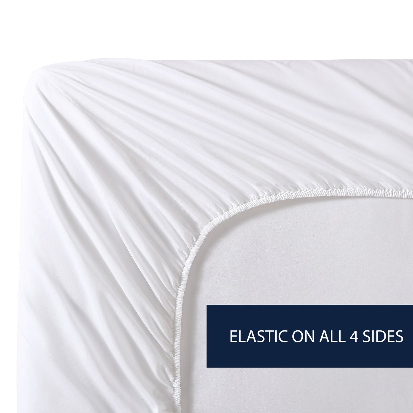 Nautica Percale Cotton Fully Elastic Fitted Sheet