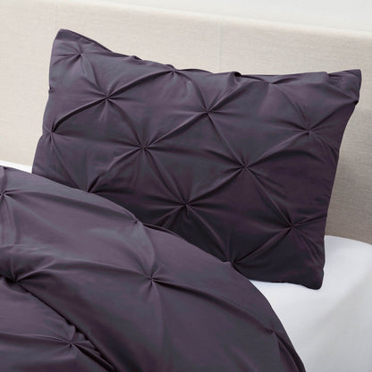 Nestl Pinch Pleat 3-piece Duvet Cover Set