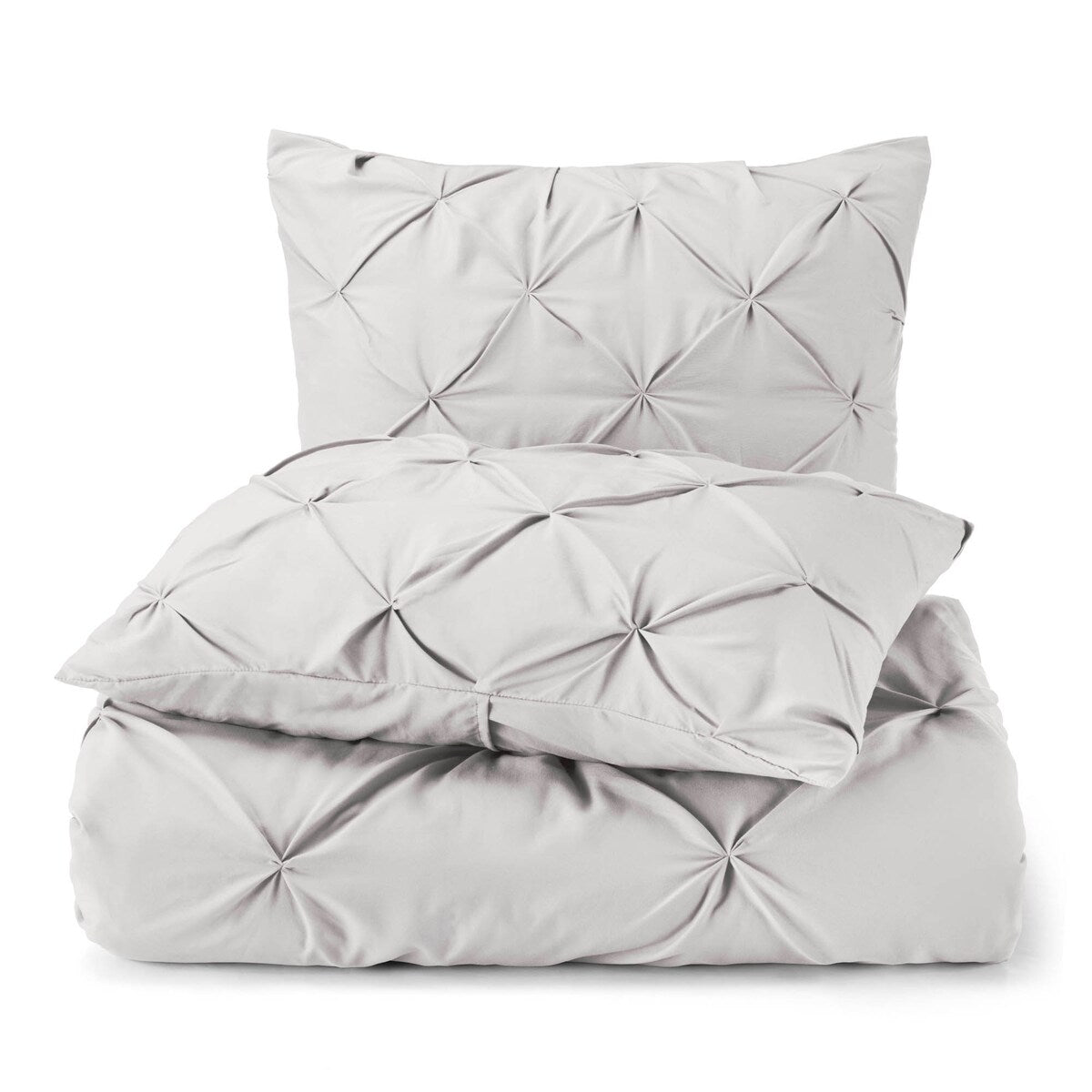 Nestl Pinch Pleat 3-piece Duvet Cover Set