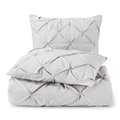 Nestl Pinch Pleat 3-piece Duvet Cover Set