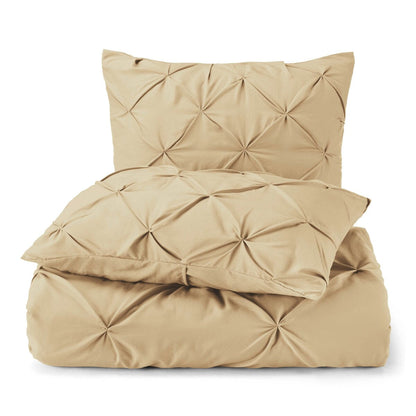 Nestl Pinch Pleat 3-piece Duvet Cover Set