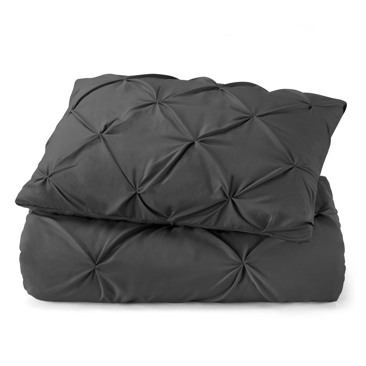 Nestl Pinch Pleat 3-piece Duvet Cover Set