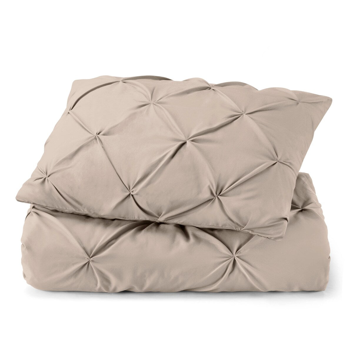 Nestl Pinch Pleat 3-piece Duvet Cover Set