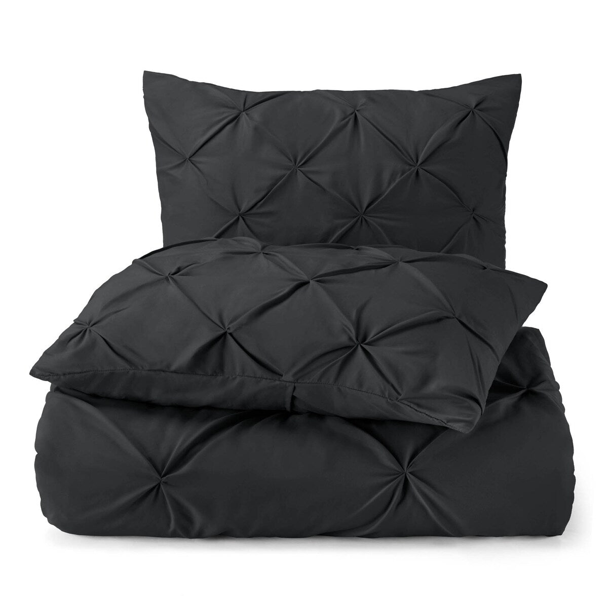 Nestl Pinch Pleat 3-piece Duvet Cover Set