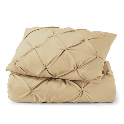 Nestl Pinch Pleat 3-piece Duvet Cover Set