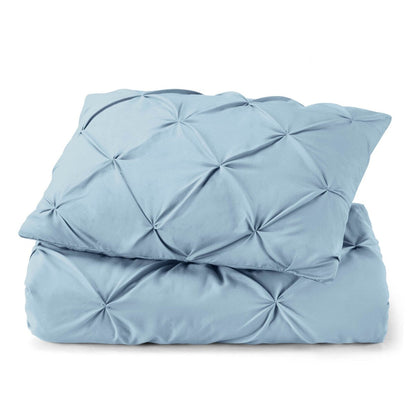 Nestl Pinch Pleat 3-piece Duvet Cover Set