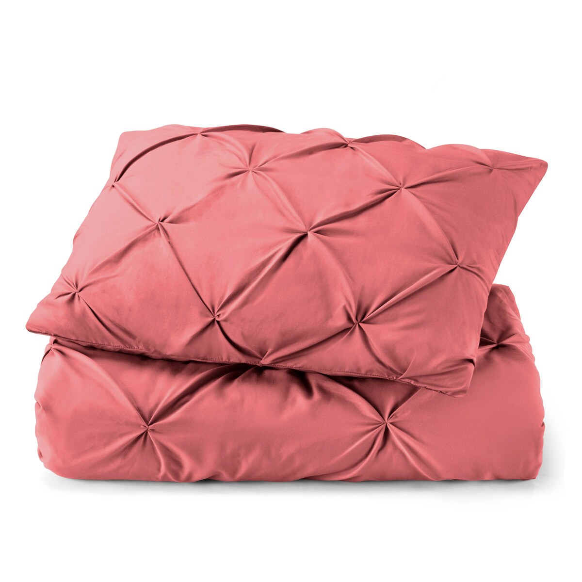 Nestl Pinch Pleat 3-piece Duvet Cover Set