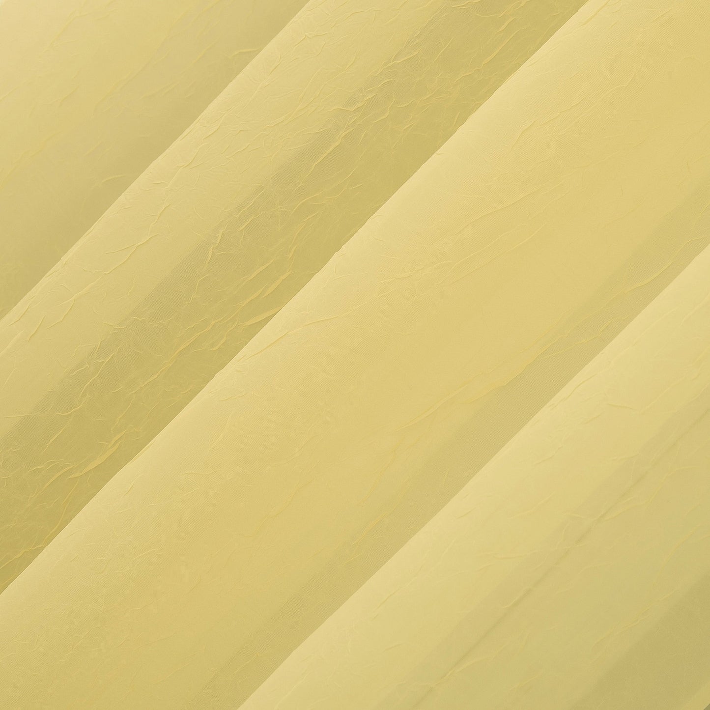 No. 918 Erica Crushed Voile Ascot Beaded Sheer Rod Pocket 1-Piece Curtain Valance