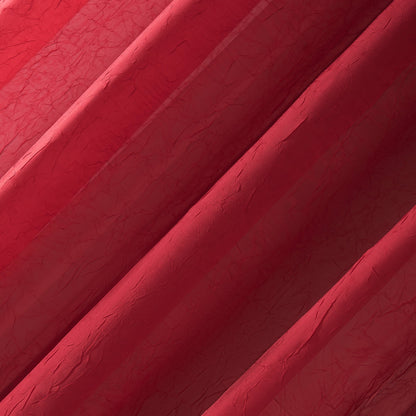 No. 918 Erica Crushed Voile Sheer Rod Pocket 1-Piece Curtain Panel, Single Panel